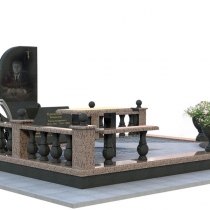 Создание индивидуального 3d проекта гранитного комплекса в Киеве, цена от 900 грн. Авторское изготовление 3D проектов памятников в Киеве по доступной стоимости сегодня.