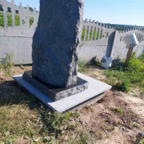 Размеры памятника из камня на заказ - согласно проекта.
