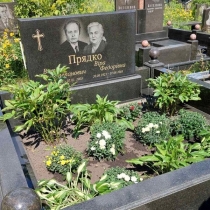 Размеры индивидуального памятника родителям - согласно проекта.