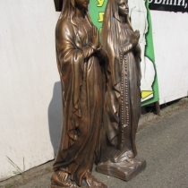 Богородицы для памятника. Высота 85 см. и 80 см.