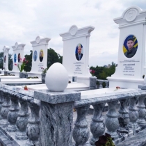 Размеры мемориального комплекса - согласно утверждённого проекта.