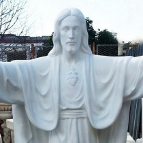 Новая статуя Иисуса Христа для памятника, изготовление в Киеве. Высота скульптуры Иисуса - 200 см.